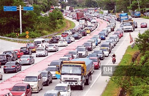 4 5 Juta Kenderaan Di Jalan Raya Sepanjang Aidilfitri Nasional