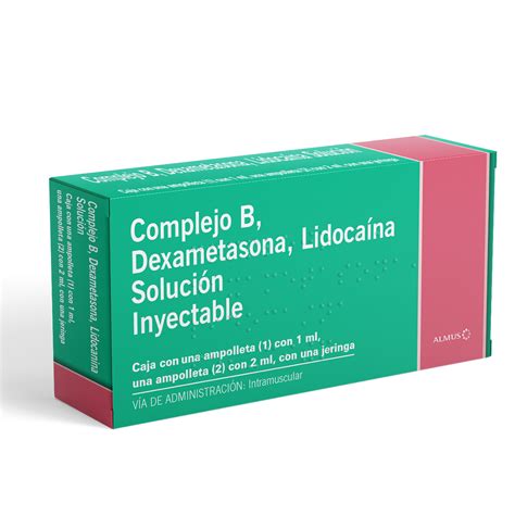 Complejo B Dexametasona Lidocaína Solución Inyectable 42 OFF