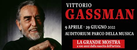 Vittorio Gassman Apre La Grande Mostra Allauditorium The Parallel