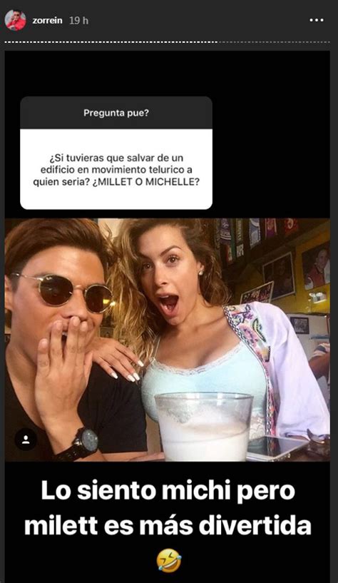 Instagram Zorro Zupe Hizo Tremenda Confesi N De Milett Figueroa Y