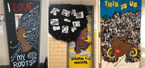 These Teachers Already Won Black History Month With These Door Decorations Because Of Them We Can