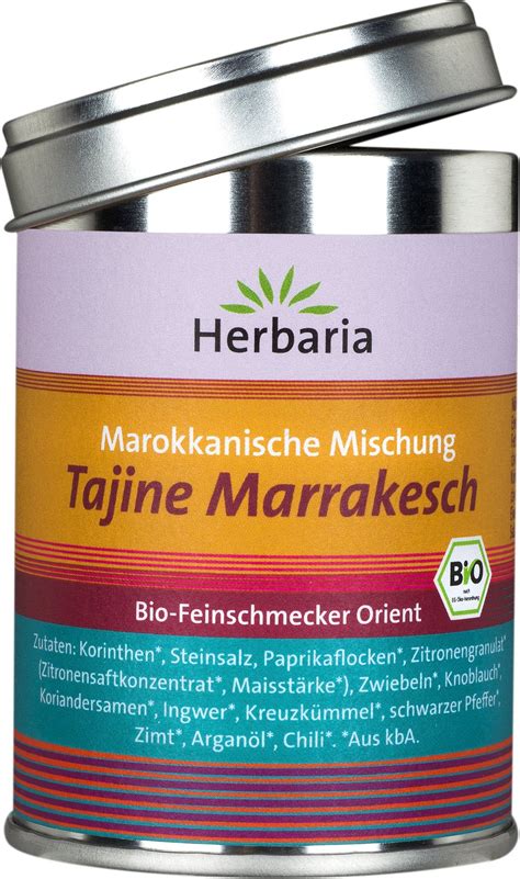 Herbaria Gew Rzmischung Tajine Marrakesch Bio G Piccantino