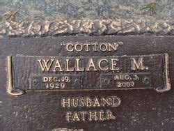 Wallace Melvin Cotton Nelson 1929 2007 Mémorial Find a Grave