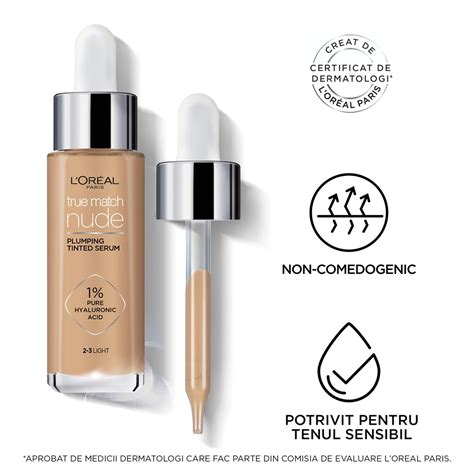 Serum Redensificator Infuzat Cu Pigmenti True Match Nude Farmacia