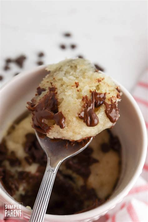 Chocolate Chip Mug Cake Dessert Perfection For One