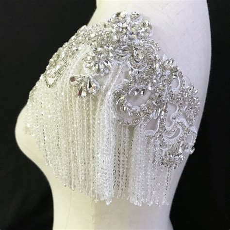 9 Colors Rhinestone Applique Handmade Crystal Diamante Patch Etsy