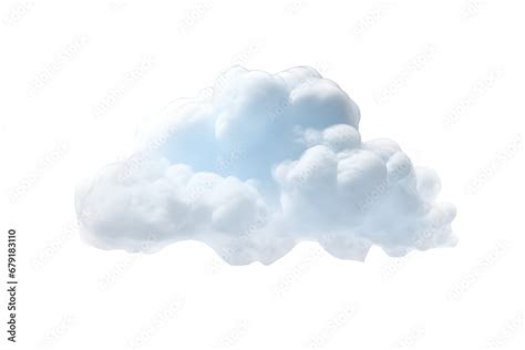 Cutout Clean White Cloud Transparent Backgrounds Special Effect D