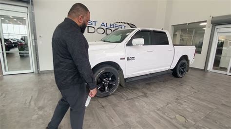 2018 Ram 1500 Sport Night Edition Stock 1r12977a St Albert Dodge Youtube