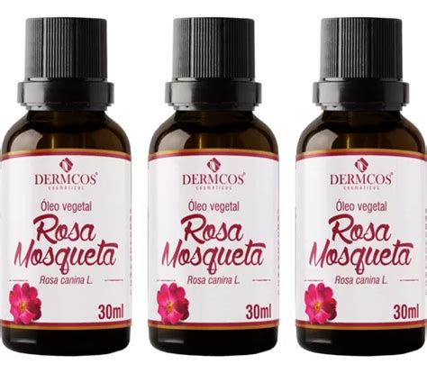 Tinte Blanqueador De Aceite Vegetal De Rosa Mosqueta 3un 30 Ml