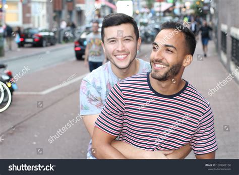 Two Gay Men Hugging Over Royalty Free Licensable Stock Photos Shutterstock