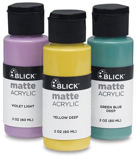 Blick Matte Acrylics Blick Art Materials