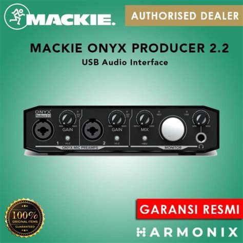 Promo Mackie Onyx Producer Usb Audio Interface Diskon Di Seller