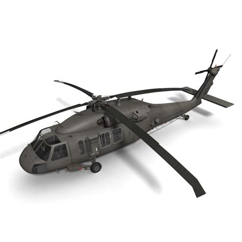 3d Model Generic Blackhawk Black Hawk