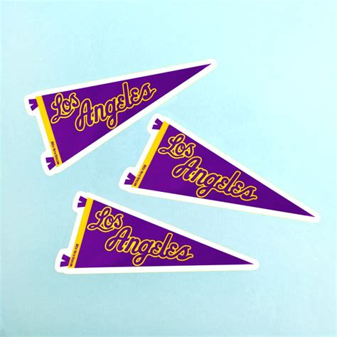 LA Lakers sticker bundle 3 PACK | Etsy