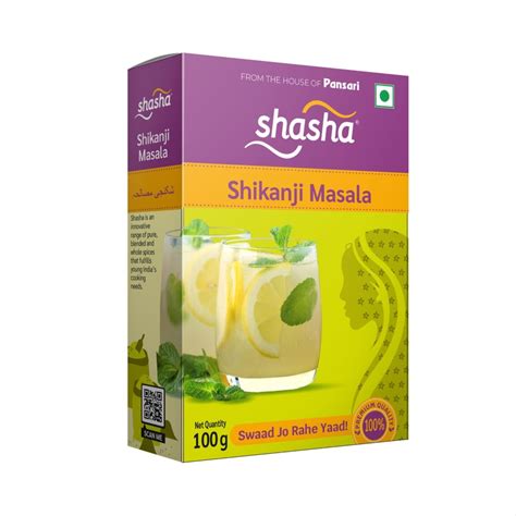 G Shasha Shikanji Masala Packaging Type Box At Rs Pack In Delhi