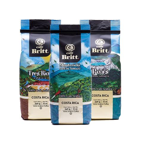 Caf Britt Costa Rican Origins Coffee Bundle Oz Pack