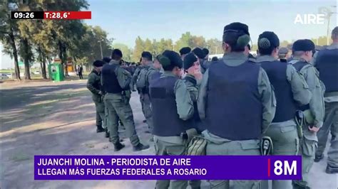 🔴 Llegan Los Efectivos Federales A La Ciudad De Rosario 🔴 Youtube