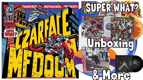 Czarface MF DOOM Super What Vinyl Unboxing GetOnDown Gasdrawls