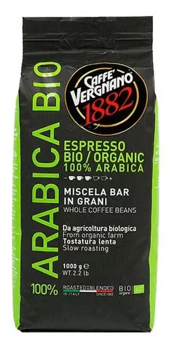 Café Vergnano Tostado En Grano Bio Organico 100 Arabica