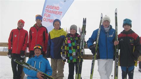 Traunstein Chiemgau Gymnasium Holt Platz Bei Skilanglauf