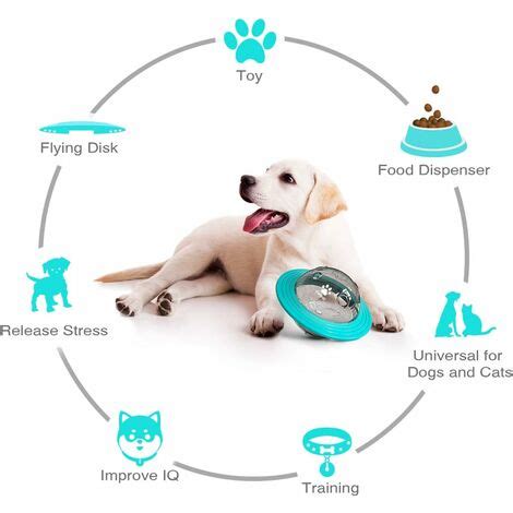 Jouet Interactif Pour Chien IQ Treat Ball Distribution De Nourriture