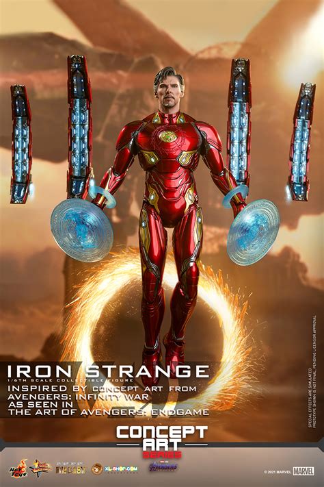Hot Toys MMS D Avengers Endgame Concept Art Series Th Scale Iron Strange