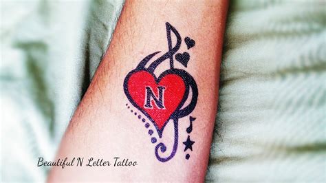 Download N Tattoo Photo PNG - SSS Tattoo