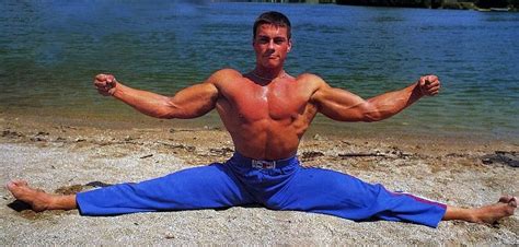 Van Damme doing splits pictures | J.C.V.D. fans forum