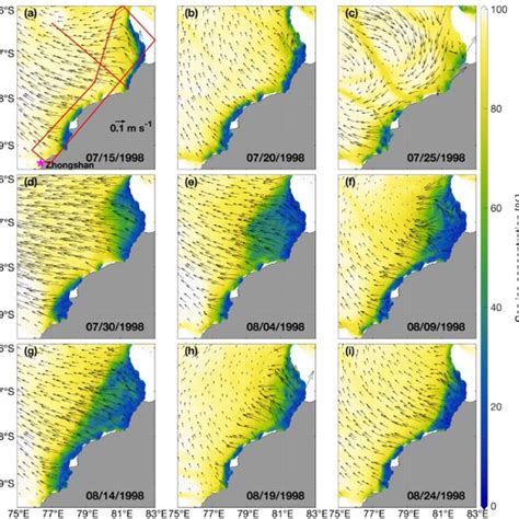 Ai Spatial Distributions Of Day Average Sea Level Pressure Color