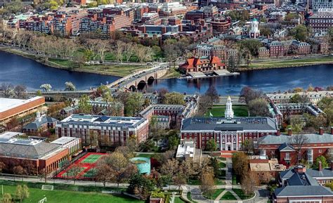 Harvard Campus On The Charles Photograph by Mountain Dreams - Pixels