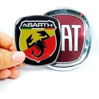 Kit Emblemas Abarth Resinado Grade Mala Stilo Shopee Brasil