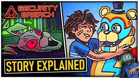 FNAF Security Breach Story Endings EXPLAINED FNAF SB Endings