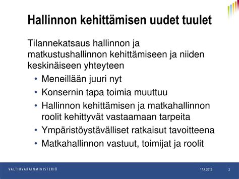 PPT Hallinnon kehittämisen uudet tuulet PowerPoint Presentation free