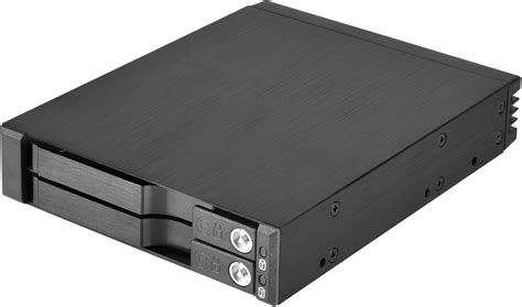SilverStone SST FS B Aluminium Trayless Hot Swap Mobile Rack Backplane Internal Hard Drive