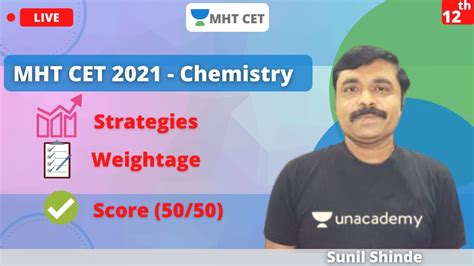 Mht Cet Chemistry Strategies Study Plan Score Weightage