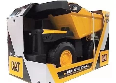 Funrise Camion Cat Melalico Cm Color Amarillo Mercadolibre