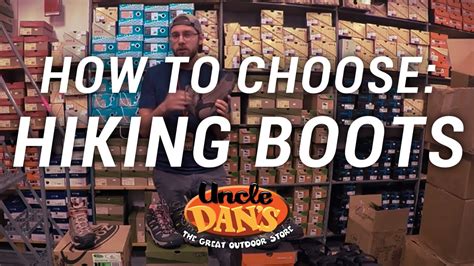 How To Choose The Right Hiking Boots Youtube