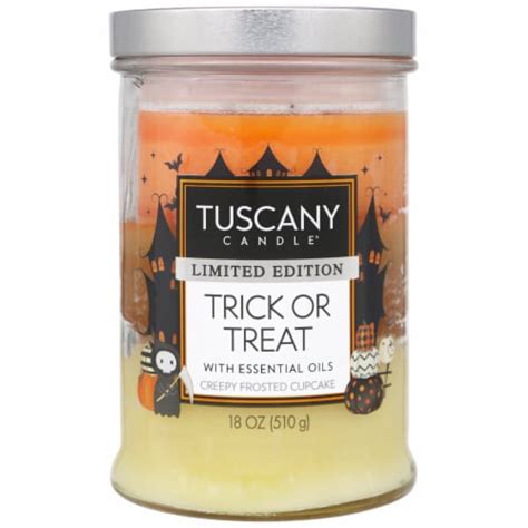 Tuscany Candle Oz Limited Edition Trick Or Treat Scented Halloween