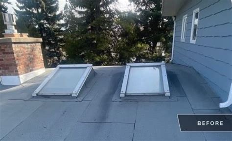 Before And After Alberta Skylights