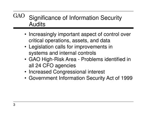 Ppt Federal Information System Controls Audit Manual Fiscam