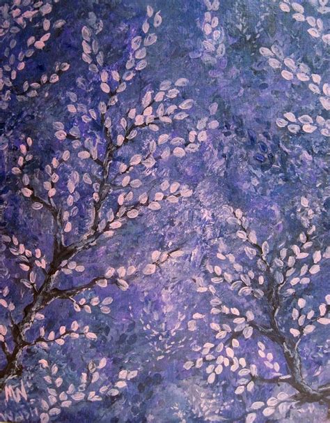 Pussy Willow Blues Painting By Megan Walsh Fine Art America