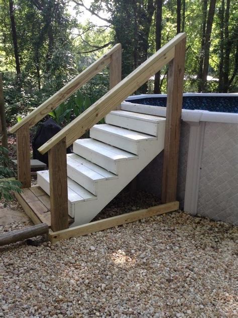 Diy Pool Steps : Above Ground Pool Steps Hometalk / Diy above ground ...