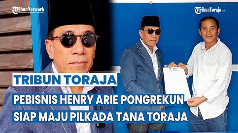 Siapkan Gagasan Sebagai Calon Bupati Henry Arie Pongrekun Mantap Maju