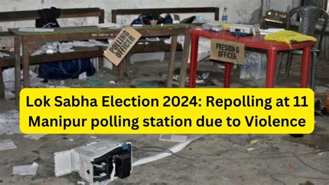 Lok Sabha Election Repolling At Manipur Polling Station