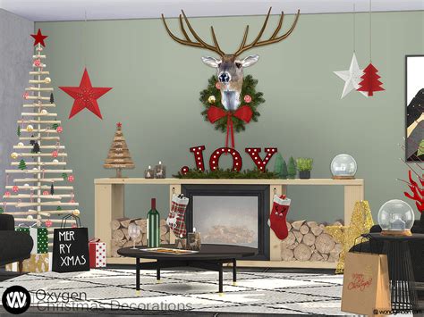 The Sims Resource Oxygen Christmas Decorations