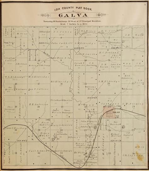 1884 Plat Map