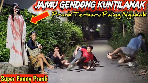 Jamu Gendong Kuntilanak Prank Terbaru Lucu Ngakak Super Funny