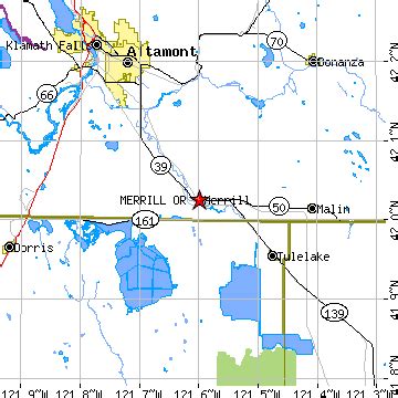 Merrill, Oregon (OR) ~ population data, races, housing & economy