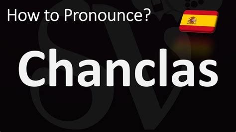 How To Pronounce Flip Flops Chanclas In Spanish Youtube