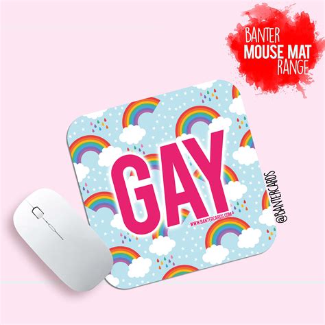 Gay Mouse Mat Funny Mouse Mat